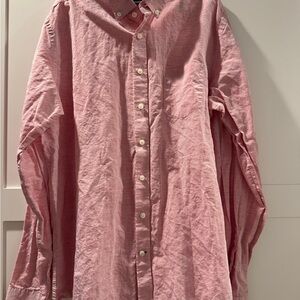 UNTUCKit Pink Casual Button Down Shirt Large tall regular